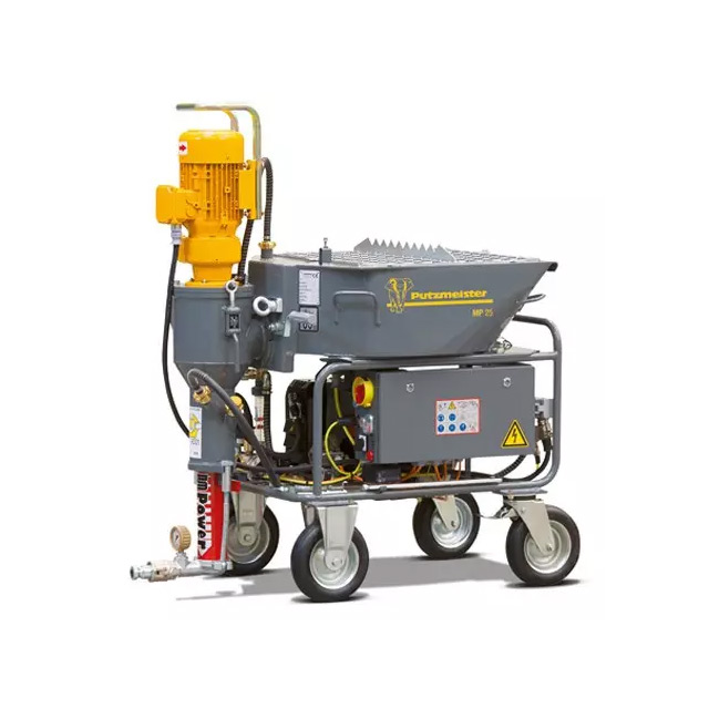 A compact Putzmeister concrete mixer and pump, a versatile mixer pump. German Gulf offers this concrete mixer pump for sale with competitive concrete mixer pump price.